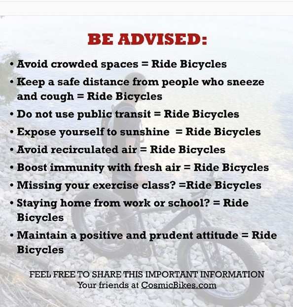 ride
bicycles