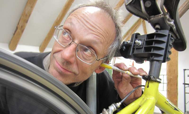 luisteren naar je fiets