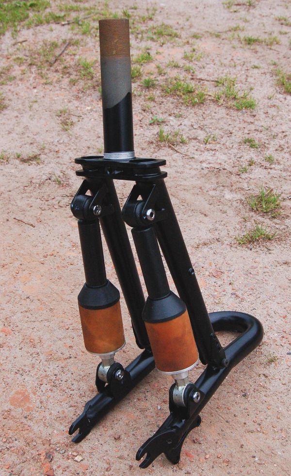 tandem
swingarm vork